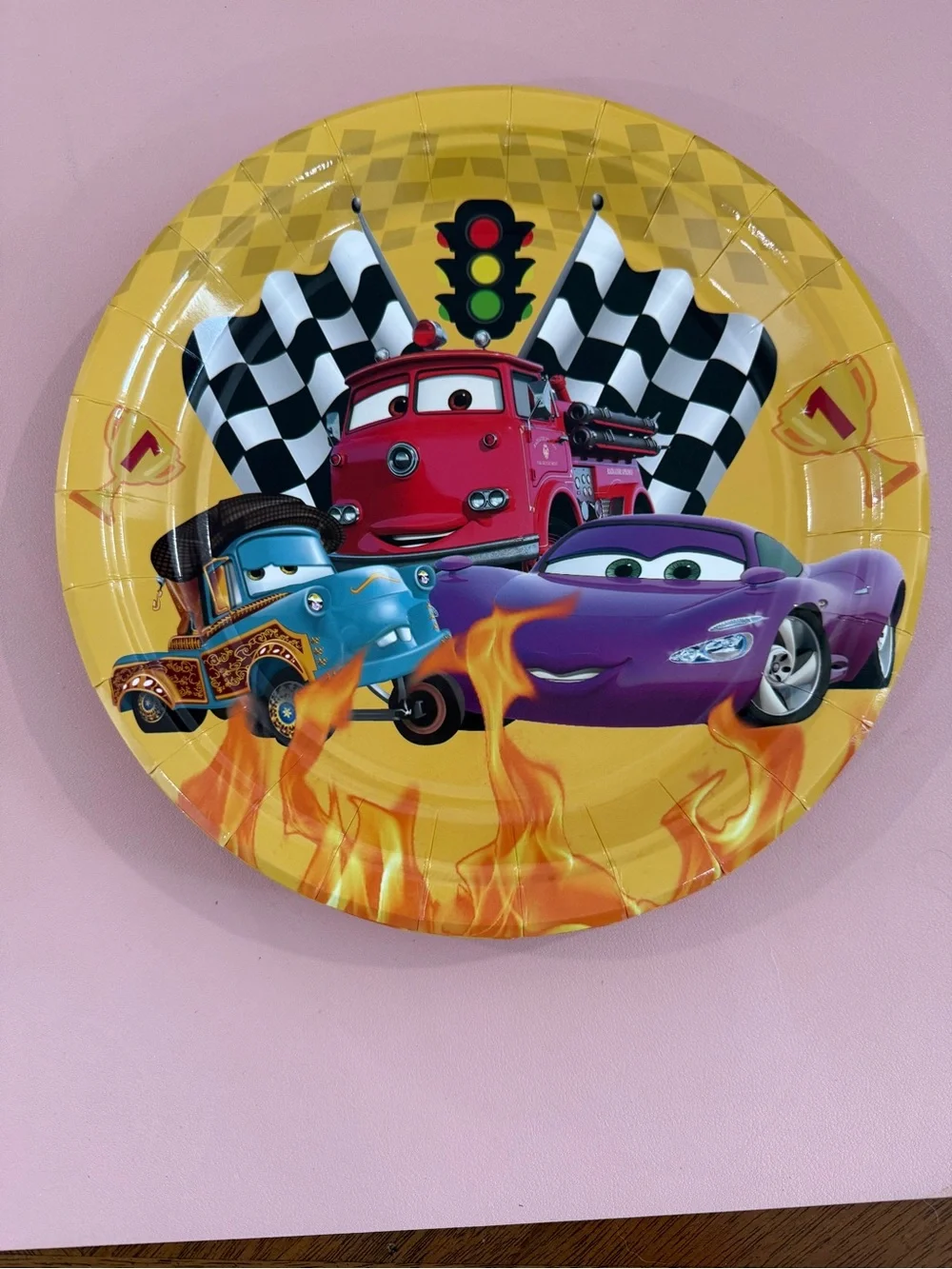 NEW Disney Pixar Cars Birthday Party Tableware Supplies Bundle 120 pieces total